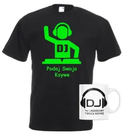 zestaw-koszulka-czarna-dla-dj-a-kubek-bialy-wlasny-nadruk-imie-ksywka