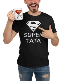 koszulka-czarna-kubek-prezent-na-dzien-taty-super-tata-l