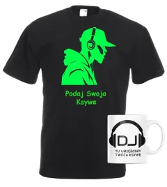zestaw-koszulka-czarna-dla-dj-a-kubek-bialy-wlasny-nadruk-imie-ksywka