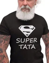 koszulka-czarna-na-dzien-taty-super-tata-prezent-xs