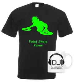 zestaw-koszulka-czarna-dla-dj-a-kubek-bialy-wlasny-nadruk-imie-ksywka