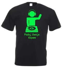 koszulka-dla-dj-a-wlasny-nadruk-imie-ksywka-fluorescencyjny-zielony