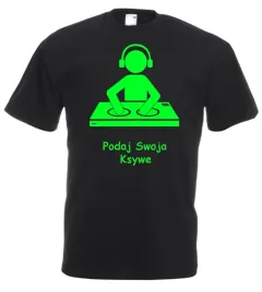 koszulka-dla-dj-a-wlasny-nadruk-imie-ksywka-fluorescencyjny-zielony