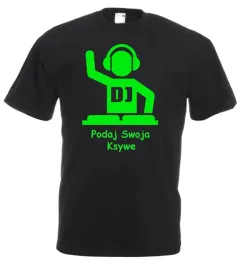 koszulka-dla-dj-a-wlasny-nadruk-imie-ksywka-fluorescencyjny-zielony