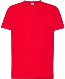 100percent-bawelny-t-shirt-koszulka-czerwona-meska-jhk-5xl