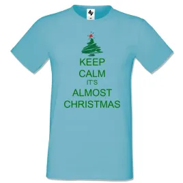 koszulka-niebieska-swiateczna-keep-calm-christmas-xl