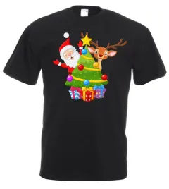 koszulka-czarna-swiateczna-elf-renifer-na-mikolaja-5xl