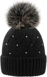 zimowa-czapka-damska-dziana-polar-ciepla-woolk-pearl