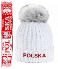 zestaw-dla-kibica-polski-szalik-czapka-zimowa-godlo-flaga-polska