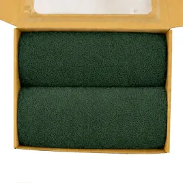 box-2x-recznik-zielony-50x100-prezent-na-kazda-okazje-pudelko-ozdobne
