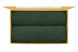 2x-recznik-kapielowy-70x140-puszysty-500g-zielony-ozdobne-pudelko-prezent