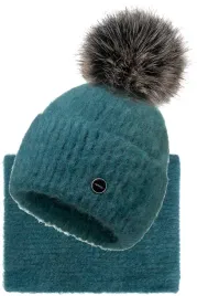 damski-komplet-czapka-i-komin-szalik-woolk-freya