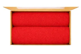 2x-recznik-kapielowy-70x140-puszysty-500g-czerwony-ozdobne-pudelko-prezent