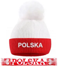 zestaw-dla-kibica-polski-szalik-czapka-zimowa-godlo-flaga-polska