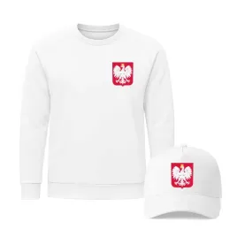 zestaw-dla-kibica-polski-bluza-biala-czapka-godlo-flaga-polska