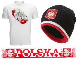 zestaw-dla-kibica-polski-szalik-koszulka-czapka-zimowa-godlo-flaga-polska