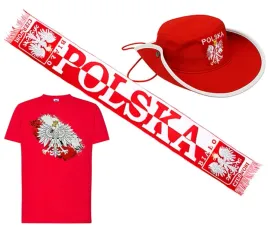 zestaw-dla-kibica-polski-koszulka-szalik-czapka-godlo-flaga