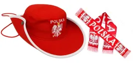 zestaw-dla-kibica-polski-szalik-czapka-godlo-flaga-polska