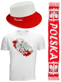 zestaw-dla-kibica-polski-koszulka-szalik-czapka-godlo-flaga