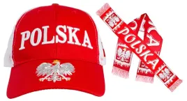 zestaw-dla-kibica-polski-szalik-czapka-godlo-flaga-polska