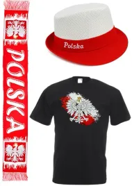 zestaw-dla-kibica-polski-koszulka-szalik-czapka-godlo-flaga