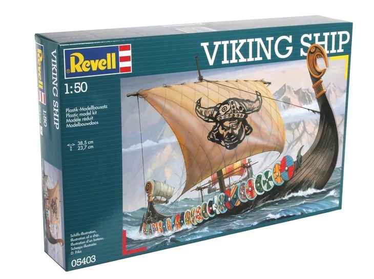 model-plastikowy-viking-ship-revell-wiek-10-lat