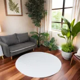 dywan-okragly-strado-rabbit-3d-140-cm-white-pluszowy-stan-nowy