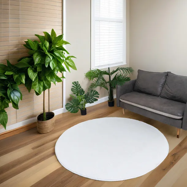 dywan-okragly-strado-rabbit-3d-140-cm-white-pluszowy-kolor-bialy