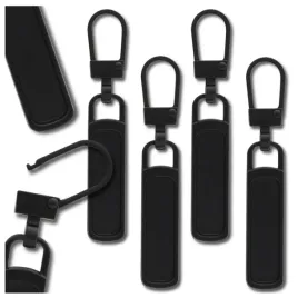 zestaw-5-sztuk-czarnych-metalowych-zawieszek-do-suwakow-zamkow-uchwyt-suwak