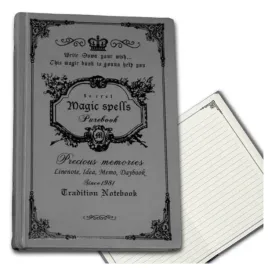 szary-notes-planer-notatnik-linia-160-kartek-zdobiona-twarda-okladka-a5