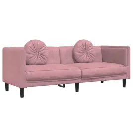 sofa-3-osobowa-z-poduszkami-rozowa-aksamit
