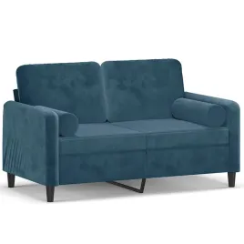 2-osobowa-sofa-z-poduszkami-niebieska-120-cm-aksamit
