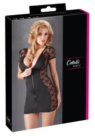 cottelli-party-mini-sukienka-czarna-z-zamkiem-i-koronka-xl