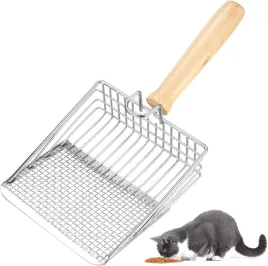 szufelka-do-czyszczenia-zwirku-dla-kotow-solidna-metalowa-drewniana-raczka