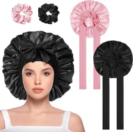 satynowy-czepek-do-spania-miekki-wygodny-ochrona-wlosow-zestaw-2-sztuki