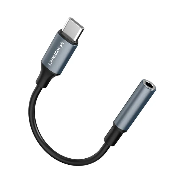 adapter-przejsciowka-usb-c-mini-jack-3-5mm-czarny-stan-opakowania-oryginalne