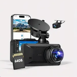 wideorejestrator-samochodowy-kamera-przod-tyl-wifi-karta-64gb-nowa-gwaran