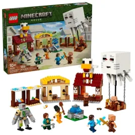 lego-minecraft-21273-atak-balonowego-ghasta-na-wioske