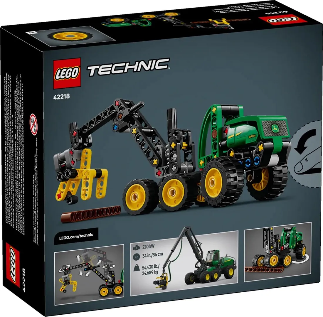 lego-technic-42218-harwester-kolowy-john-deere-1470h