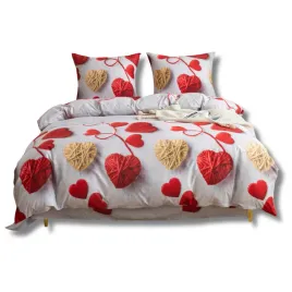 komplet-poscieli-3d-antonio-rozmiar-160x200-poszewki-70x80-wiklinowe-serca