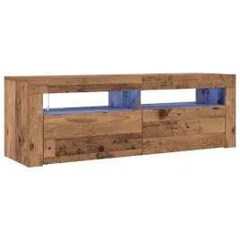 szafka-pod-tv-z-oswietleniem-led-stare-drewno-120x35x40-cm
