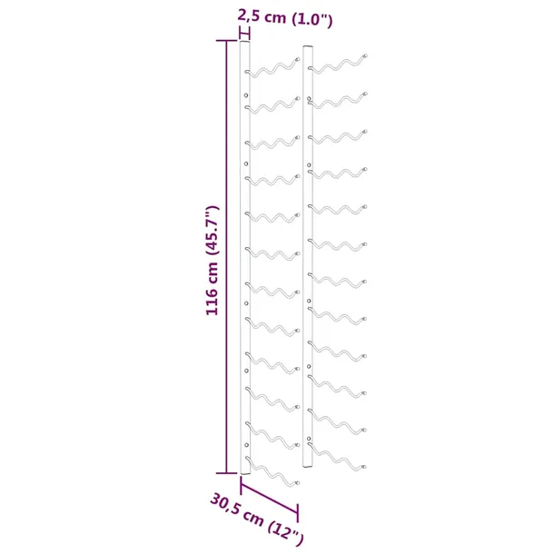 wino-rack-36-biale-305x25x116cm-kod-producenta-ze-340889-marka-inny-producent