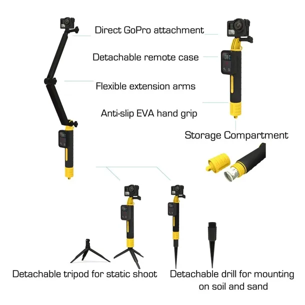 oceanpole-pro-monopod-statyw-do-gopro-od-wocase-marka-bez-marki