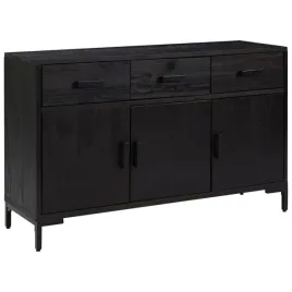 szafka-czarna-110x35x70-cm-lite-drewno-sosnowe