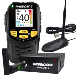 cb-radio-president-william-ii-2-bezprzewodowy-bt-12v-24v-antena-sigma-v