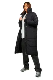 ku536-boohoo-czarny-plaszcz-damski-dlugi-zamek-5-xs