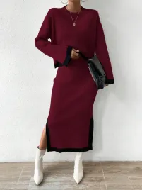 hc12101-shein-dzianinowy-komplet-w-prazki-sweter-spodnica-4-s