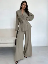 ic66210-shein-komplet-dwuczesciowy-elegancki-wiazana-bluzka-spodnie-12-m