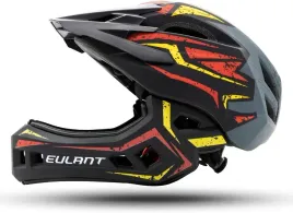 Zdjęcie produktu EULANT Dziecięcy kask rowerowy z ochroną podbródka BMX, MTB S 48-52 CM