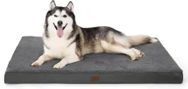 Zdjęcie produktu Bedsure Legowisko dla Psa XXL Duże ciepłe łóżko 135 x 91 x 10 cm Szare
